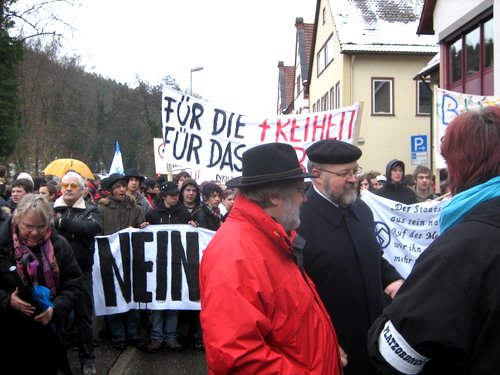 DGB-Vorsitzender Martin Spreng und Dekan Erich Hartmann