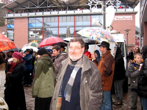 Ein sehr zufriedener Versammlungsleiter: Richard Dipper, SPD-Kreisvorsitzender