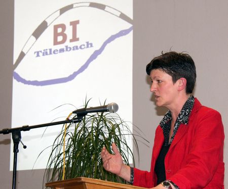 Saskia Esken bei BI Tälesbach, © Ralph Recklis