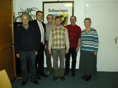 Besuch der SPD Fraktion in der Gesch&auml;ftsstelle Vollmaringen