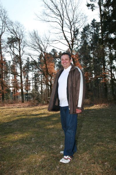 Daniel Steinrode im Wald.